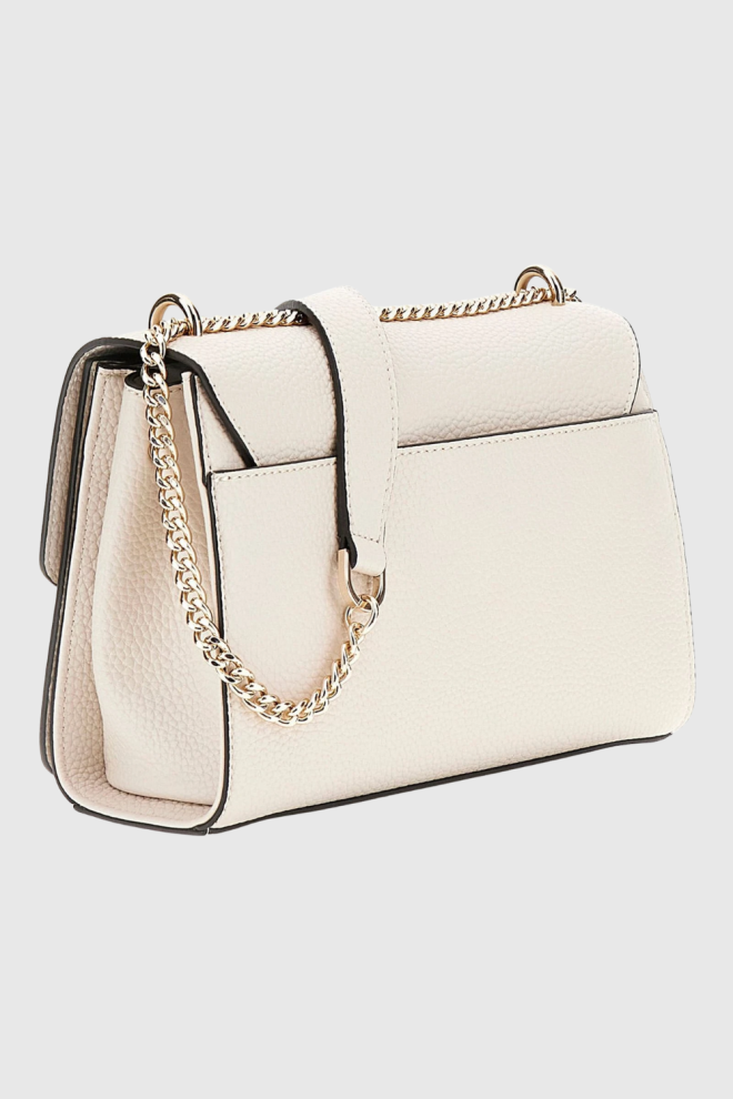 GUESS Beige women's Calista clutch bag