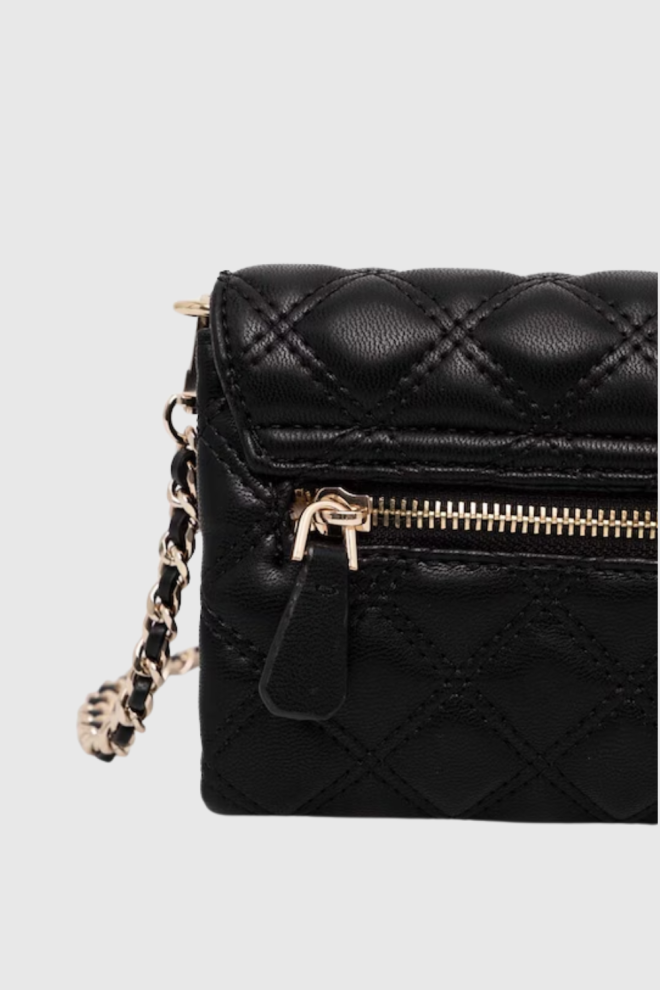 Жіночий чорний клатч GUESS Giully