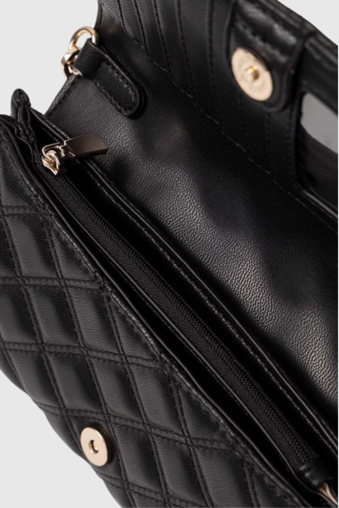 Жіночий чорний клатч GUESS Giully