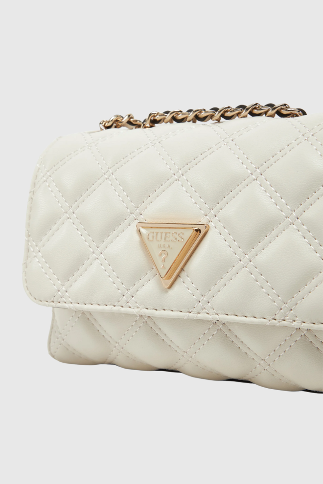Жіночий білий клатч GUESS Giully