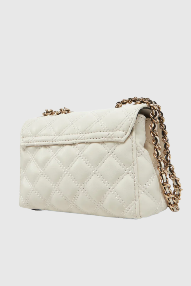 GUESS Women's white Giully clutch bag