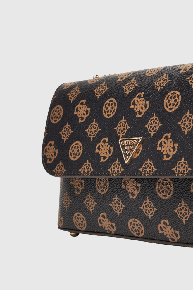 GUESS Brown women's clutch bag Calista