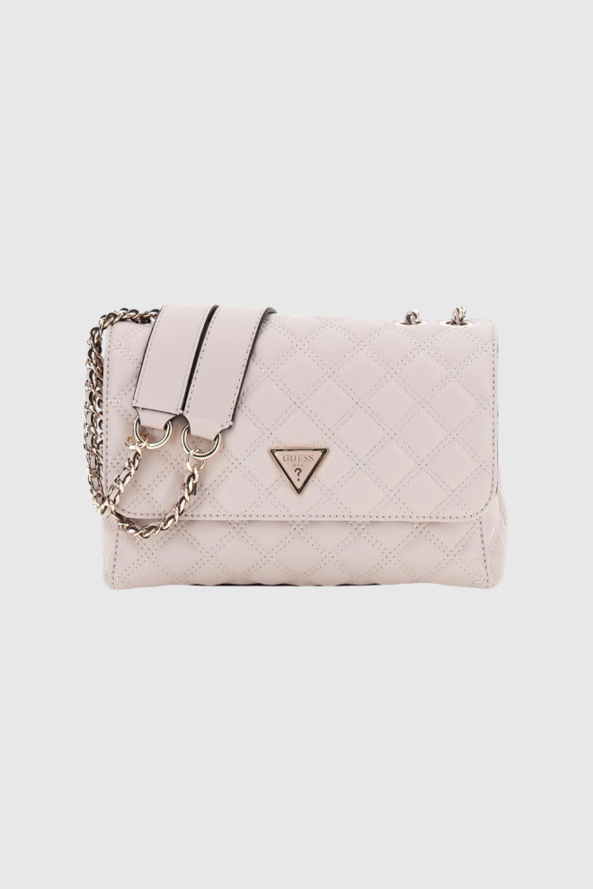 Жіночий бежевий клатч GUESS Giully