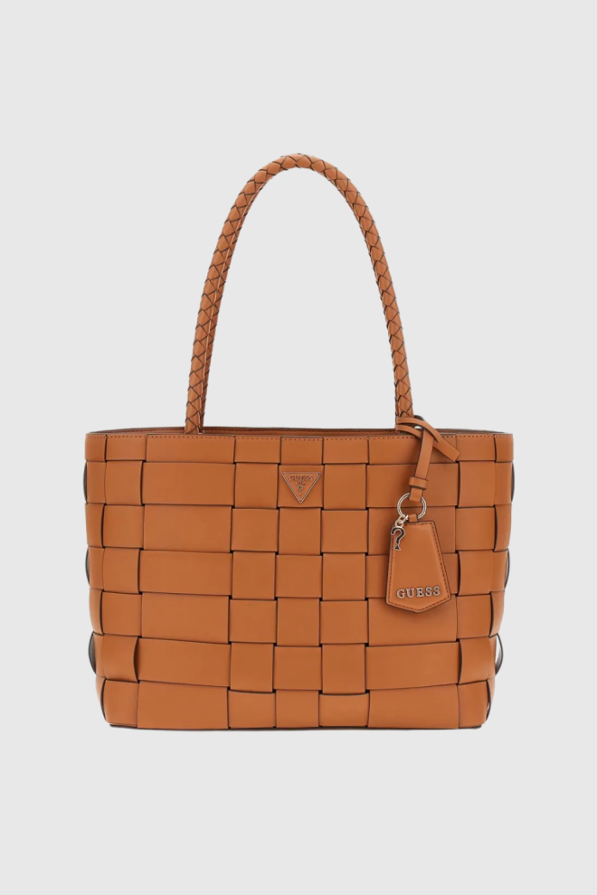 GUESS Brown women's Maylee shopper bag