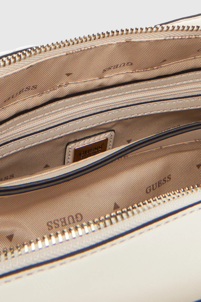 GUESS White women's Melisandra shopper bag