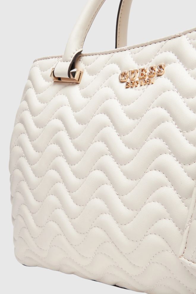 GUESS White women's Melisandra shopper bag