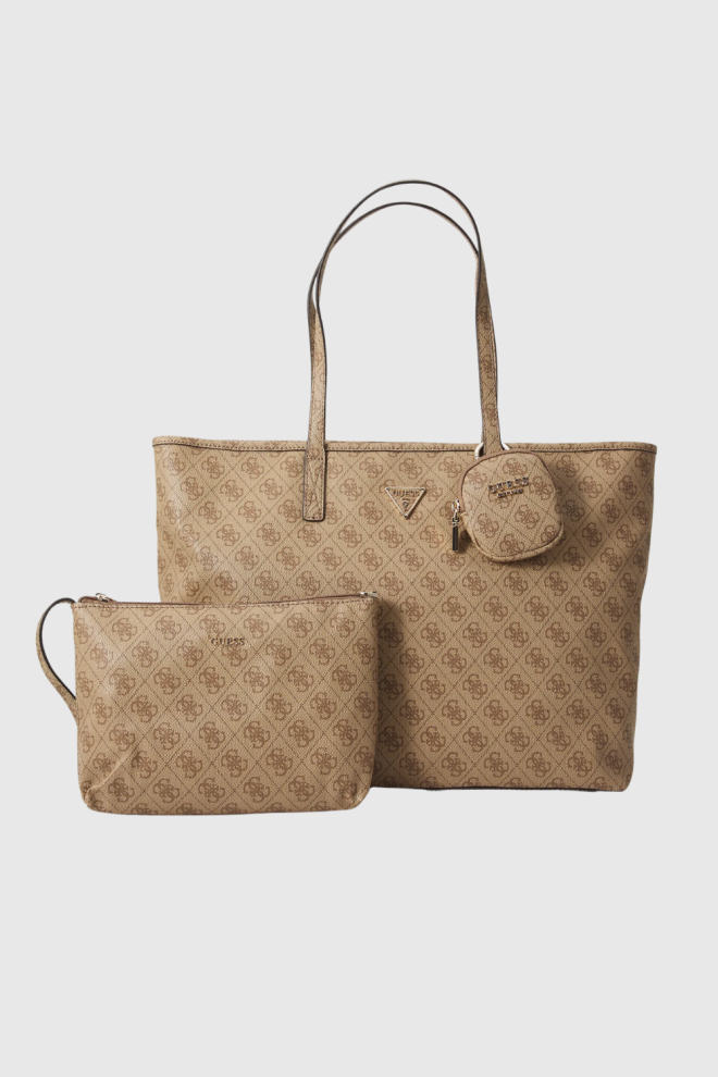 GUESS Beige women's Power Play shopper bag