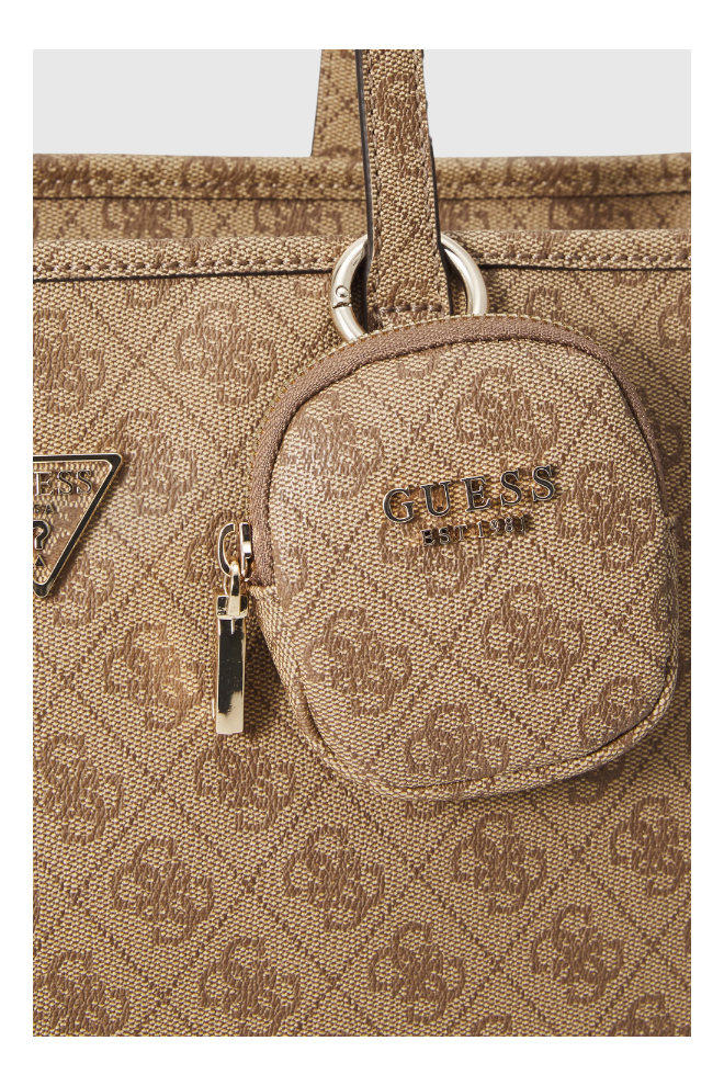 GUESS Beige women's Power Play shopper bag
