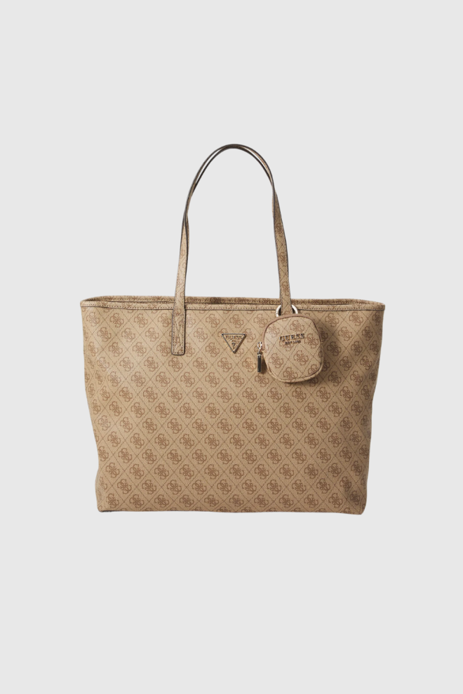 GUESS Beige women's Power Play shopper bag