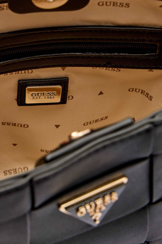 GUESS Black Women's Maylee Bucket Handbag