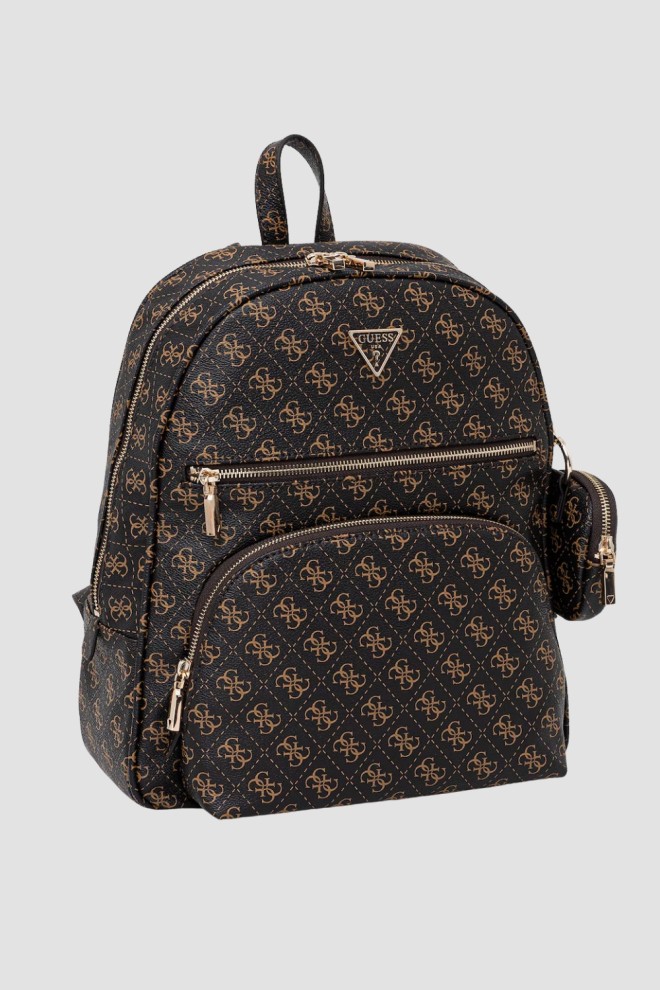 GUESS Brown women's logoed Power Play II backpack