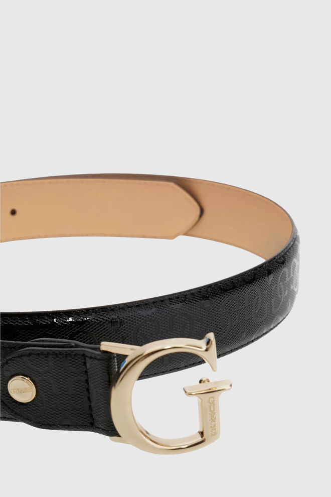 GUESS Black Aldina Women's Belt