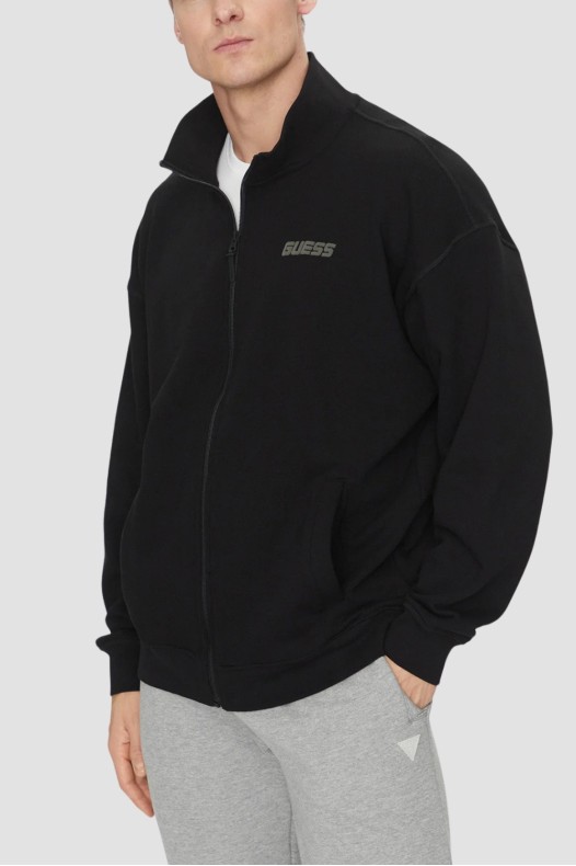 GUESS Hanorac negru Emis...