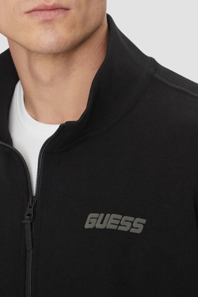Чорний чоловічий світшот GUESS Emis