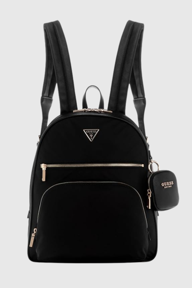 GUESS Rucsac Power Play negru pentru femei