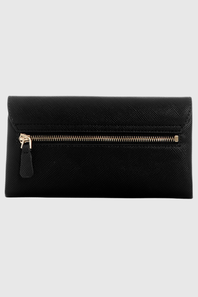 GUESS Black women's Noelle chain wallet