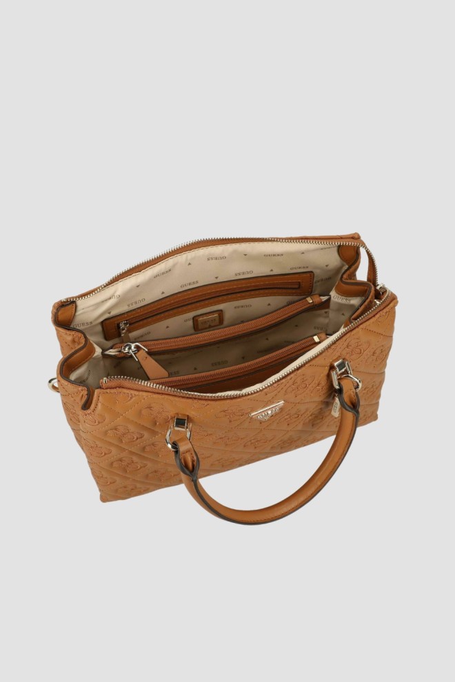 GUESS Коричнева жіноча сумочка Adelasia