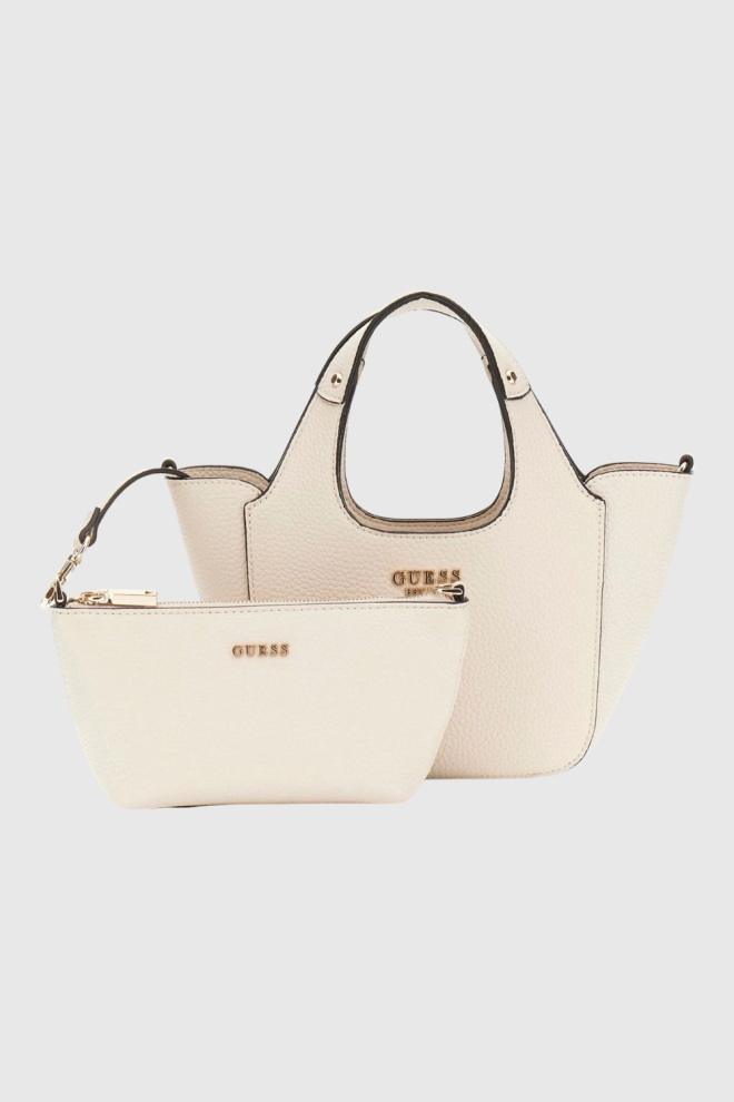Жіноча міні-сумка GUESS Beige Calista 2 в 1