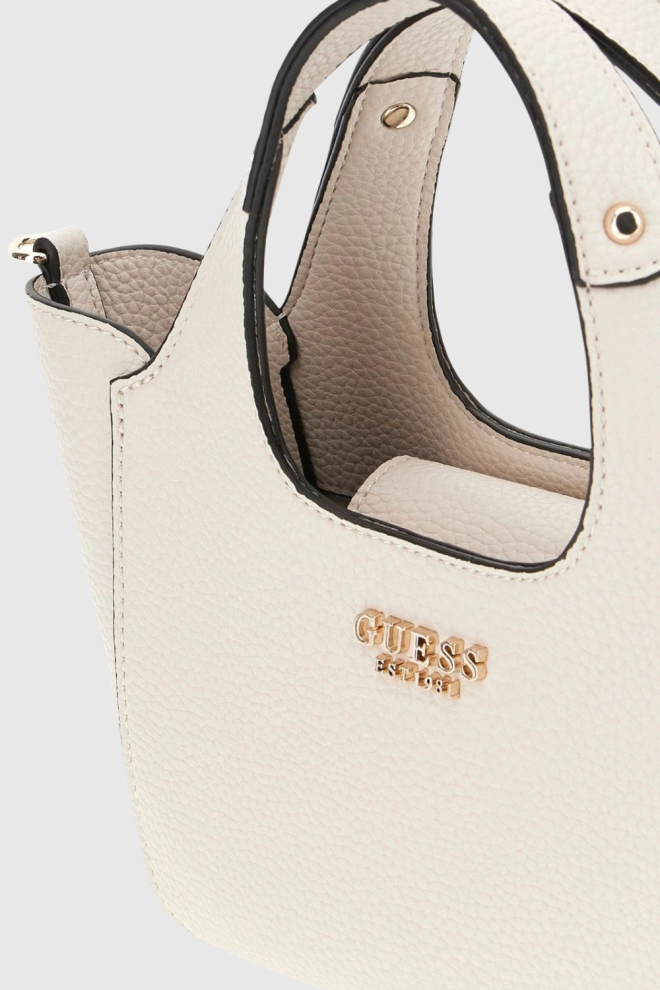 GUESS Beige Women's Calista 2 In 1 Mini Handbag