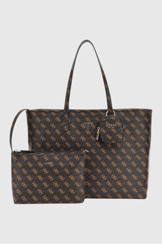 Geantă shopper GUESS Brown...