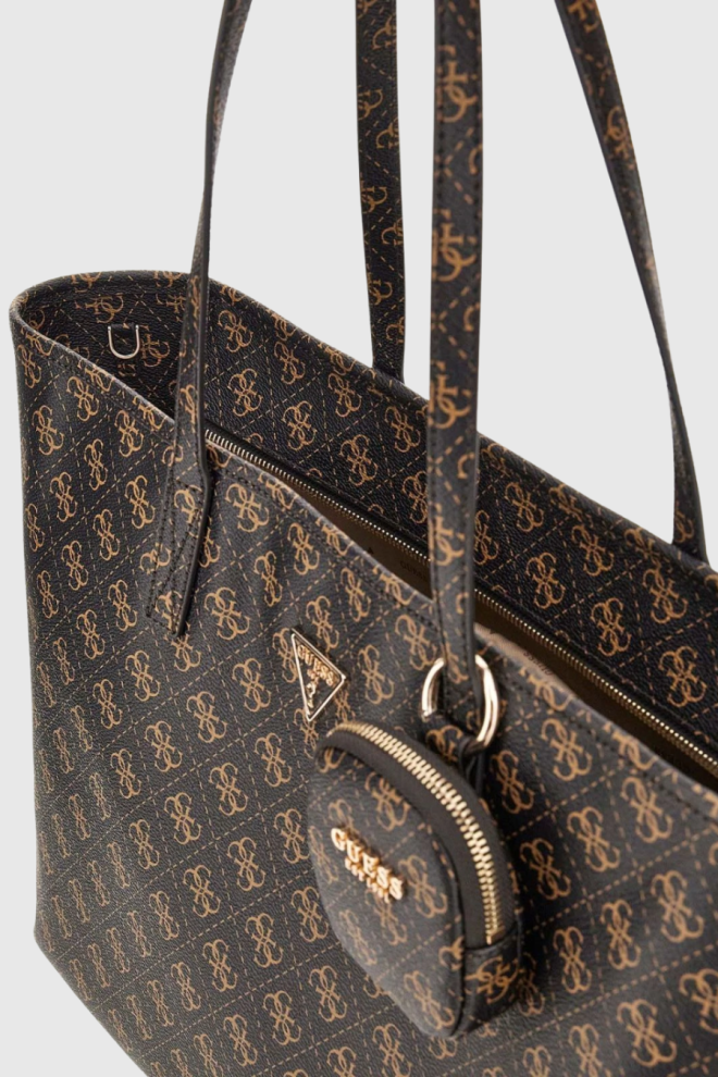 GUESS Brown Women's Power Play Shopper Bag