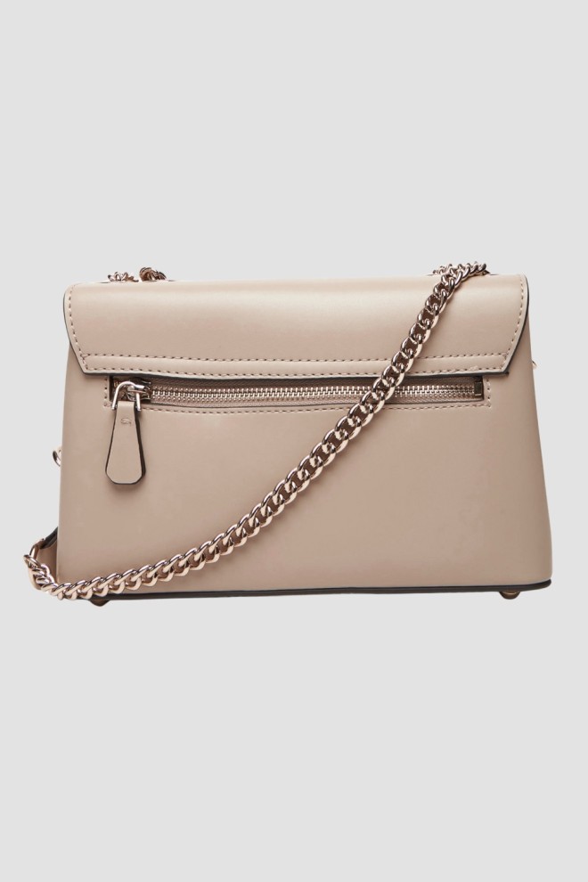 Жіноча сумочка GUESS в сіро-коричневому кольорі Daryna