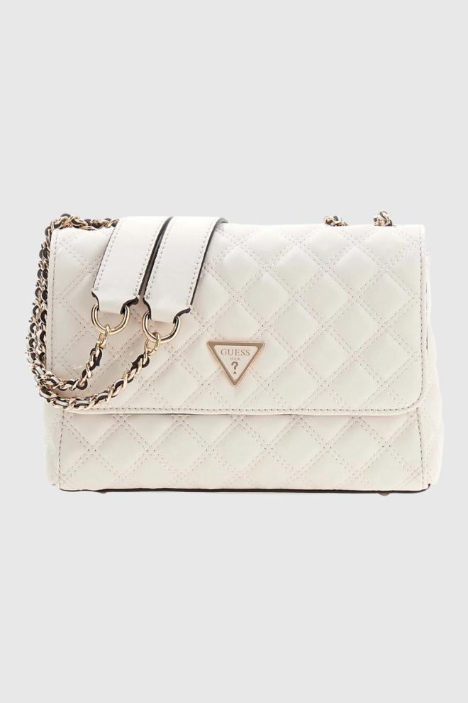 Жіночий білий клатч GUESS Giully