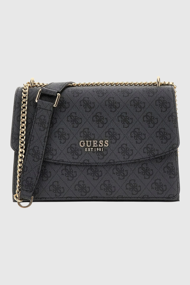 Жіночий чорний клатч GUESS Calista