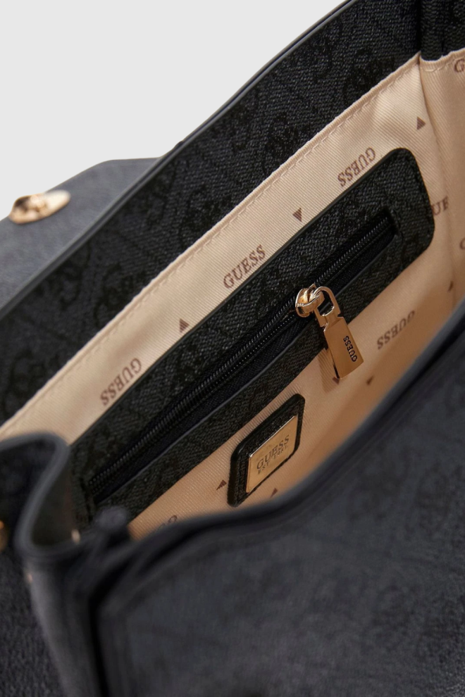 GUESS Women's black Calista clutch bag