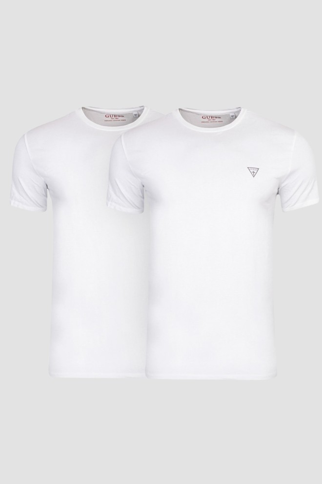 GUESS Men's white Caleb Hero t-shirt set 2PACK