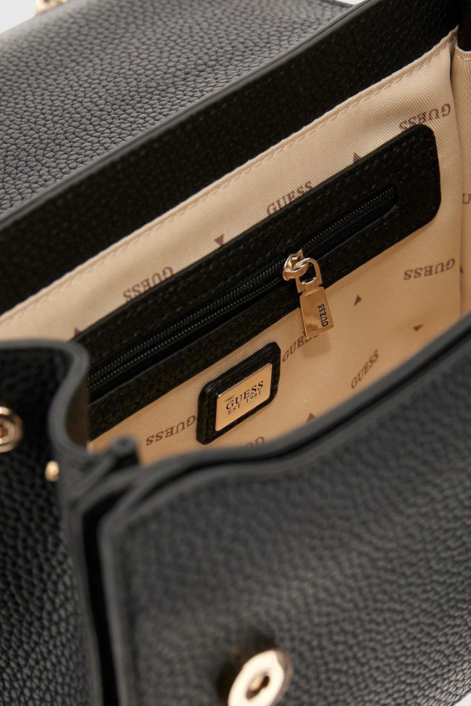GUESS Women's black Calista clutch bag