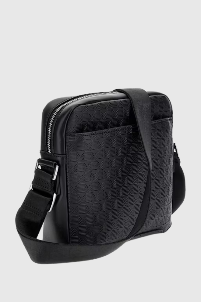 GUESS Czarna saszetka męska Torino Crossbody