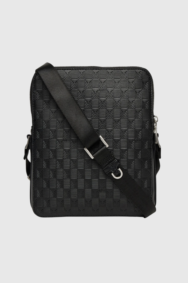 GUESS Czarna saszetka męska Torino Crossbody