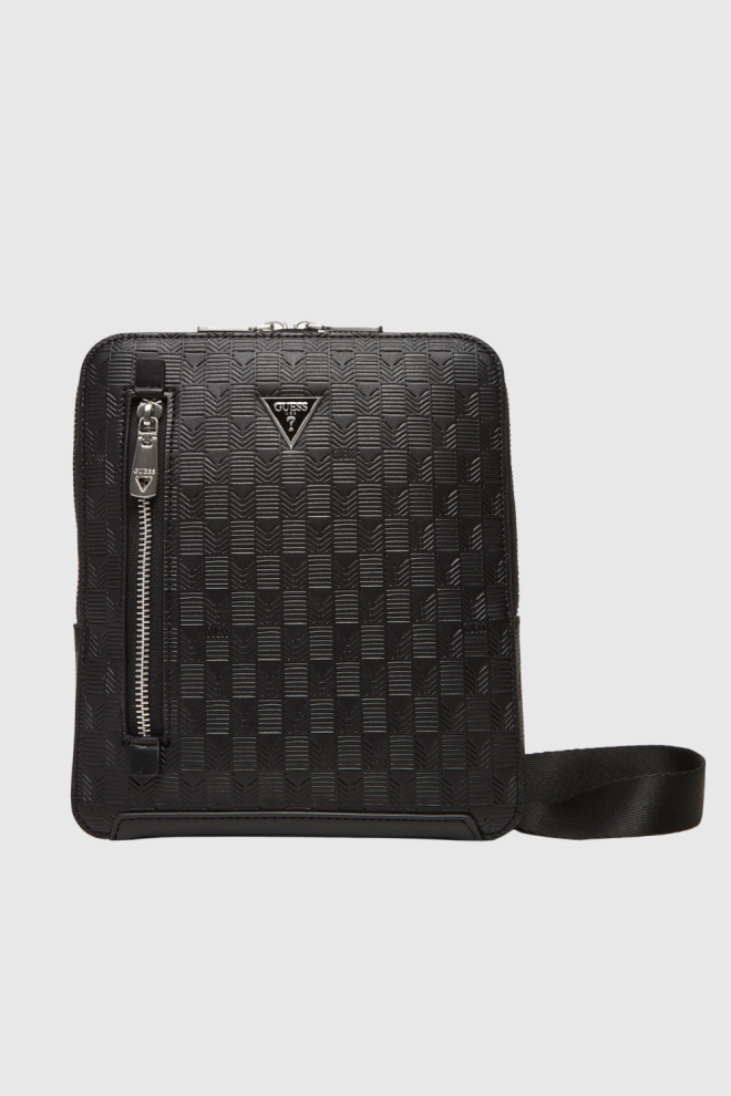 GUESS Negru bărbați Torino sachet