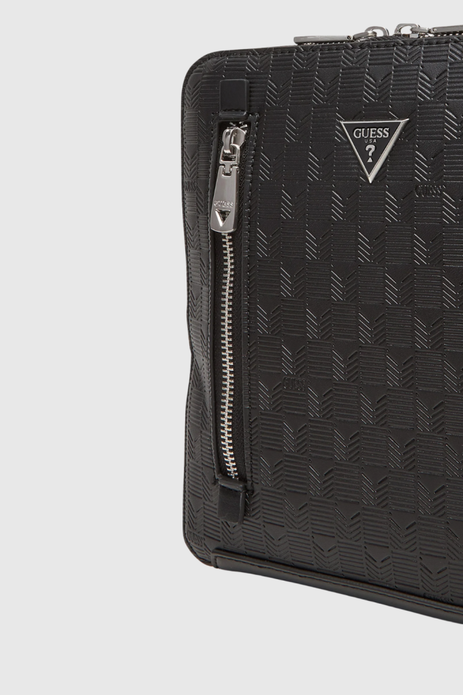 GUESS Black men's Torino sachet