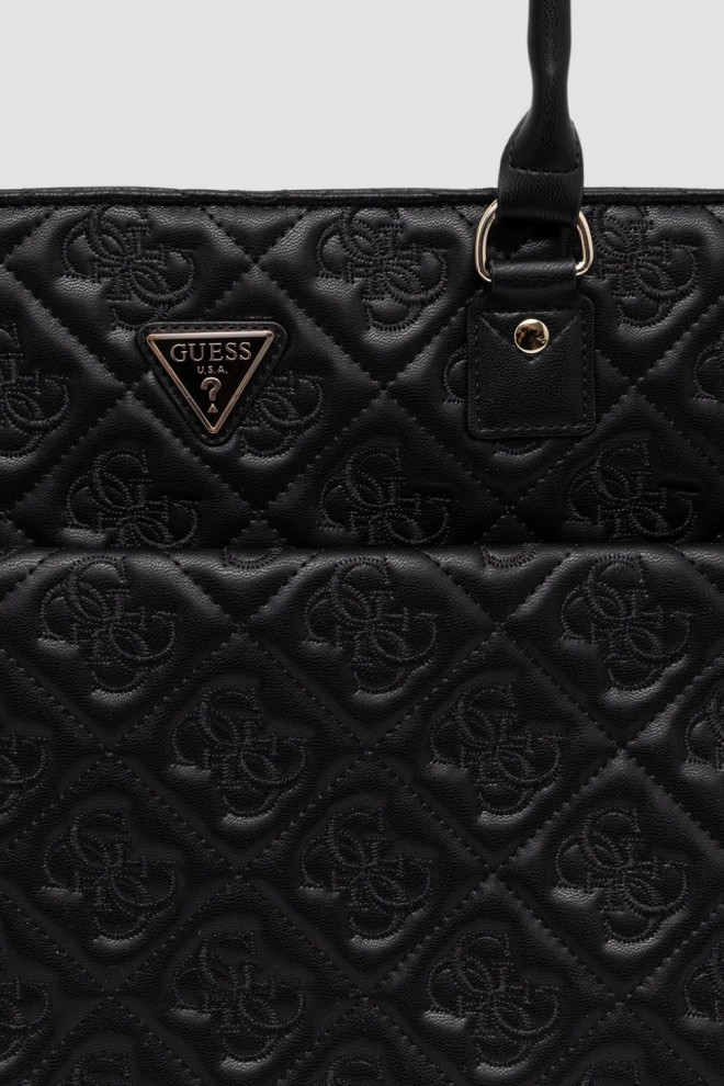 GUESS Black women's Adelasia travel handbag