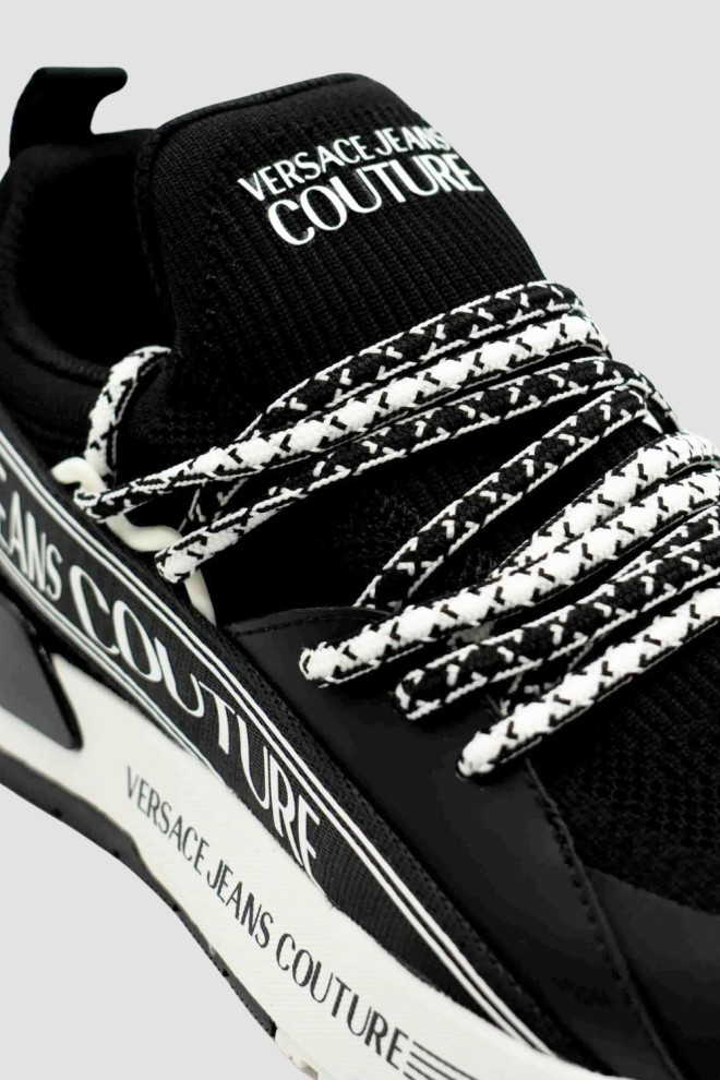 Чоловічі кросівки VERSACE JEANS COUTURE чорні Fondo Dynamic Dis. Sa3