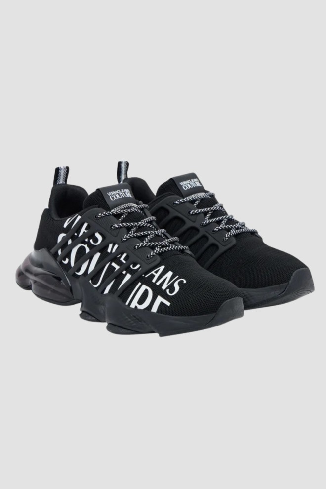 VERSACE JEANS COUTURE Bărbați negru sneareks Fondo Nomo Dis. 13