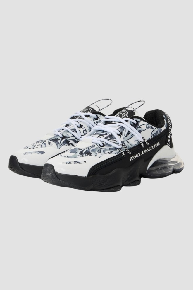 VERSACE JEANS COUTURE Adidași Fondo Nomo albi pentru bărbați Dis. 15