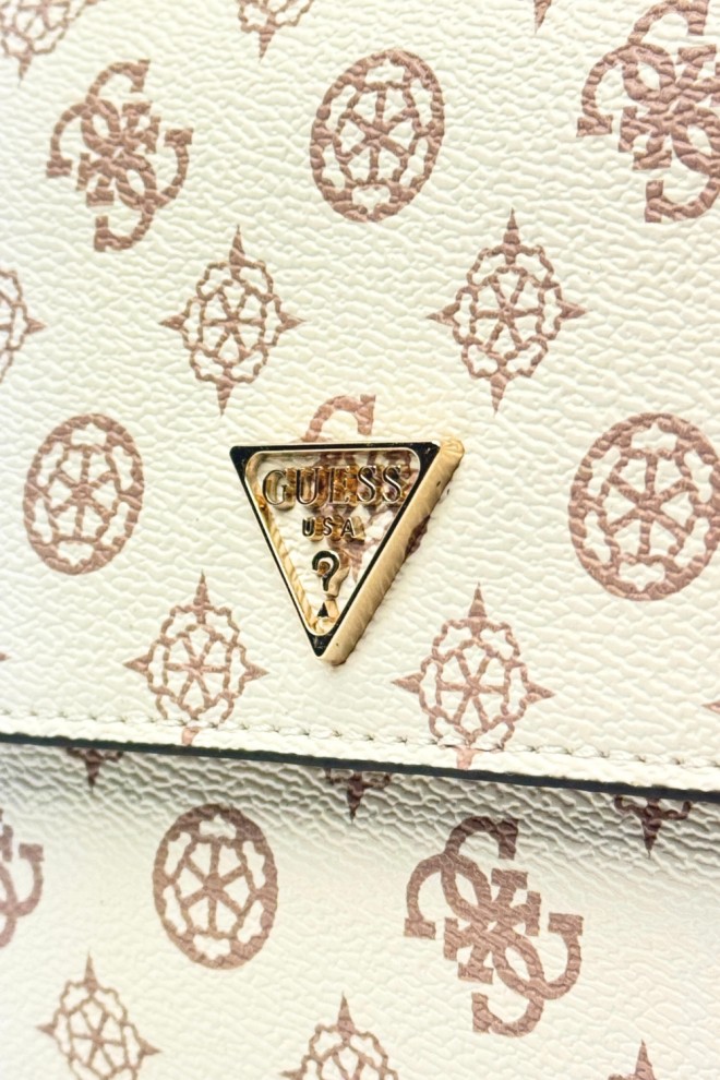 GUESS Beige women's Daryna clutch bag