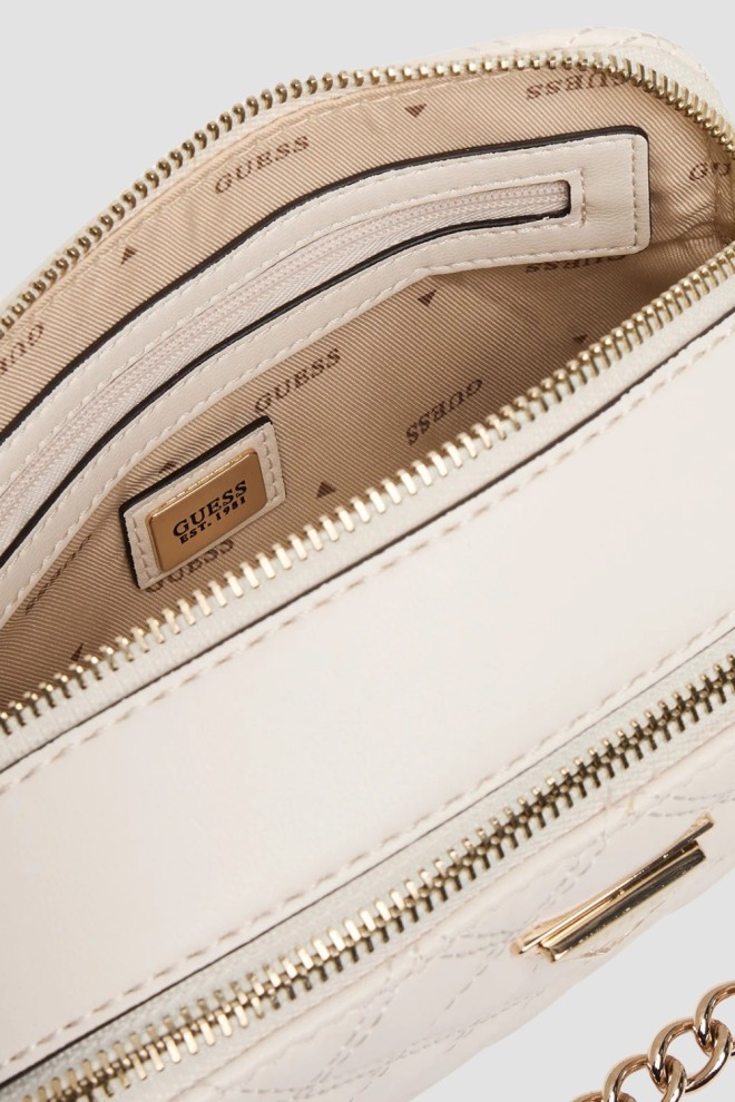 Жіноча біла сумочка GUESS Giully II