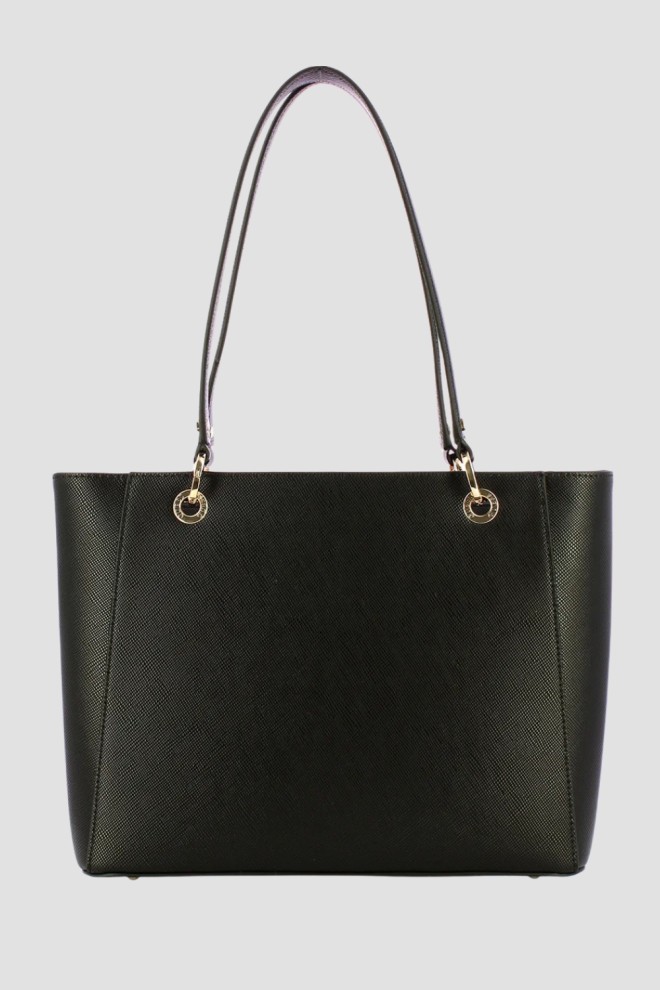 GUESS Geantă neagră Noelle shopper pentru femei