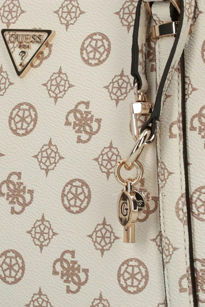 GUESS Geantă shopper logo bej pentru femei Daryna Elite