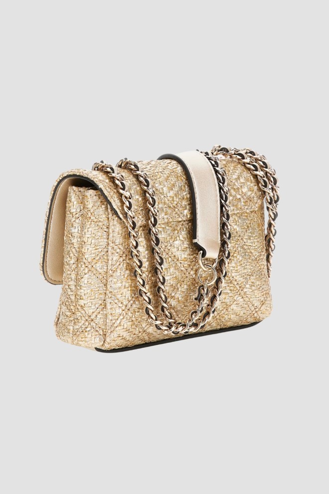 Жіночий золотий клатч GUESS Giully Mini 2
