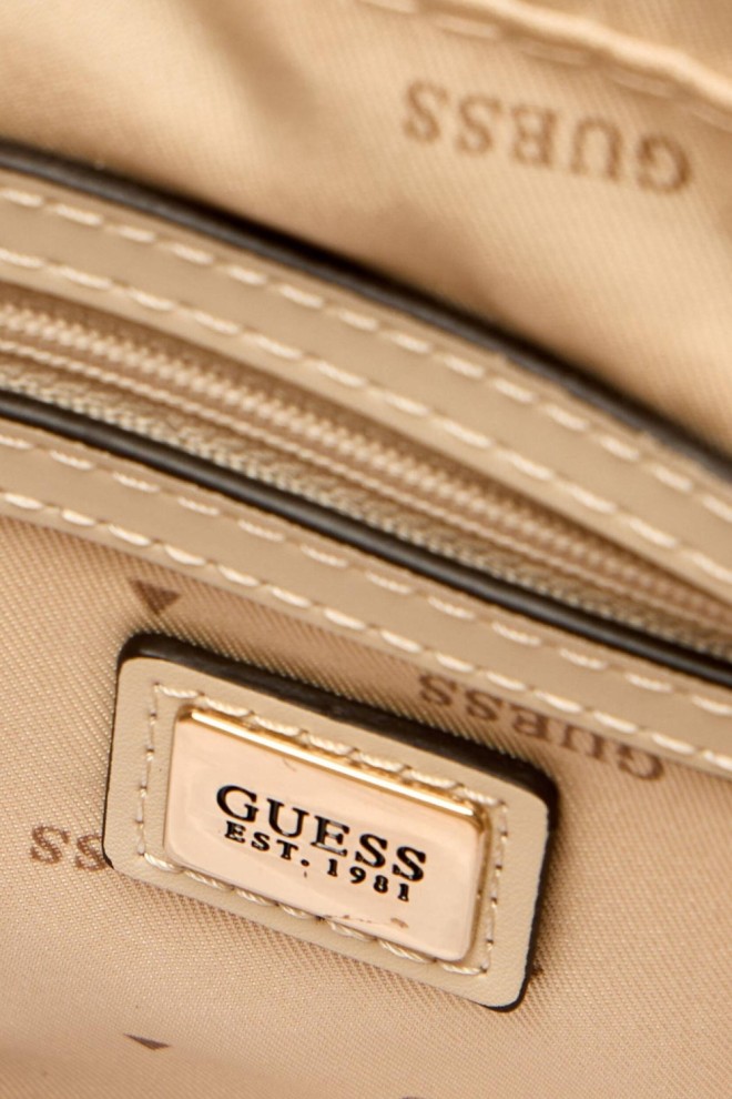 Geantă shopper GUESS Daryna taupe pentru femei