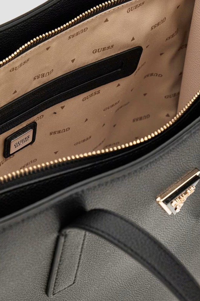 GUESS Czarna shopperka damska Meridian