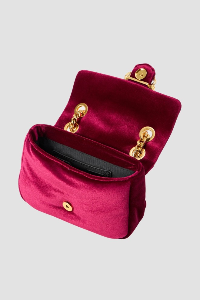 JUST CAVALLI Geantă de ambreiaj Puffy Raspberry Iconic Snakes - Style 3