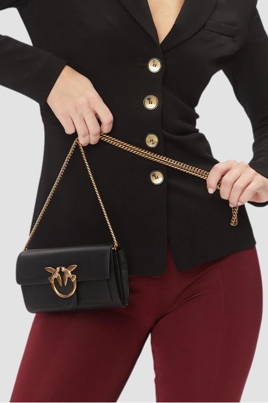 PINKO Black Geantă Love One...