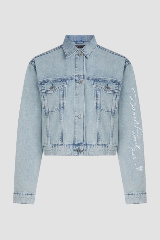 KARL LAGERFELD Kurtka jeansowa damska KLxDisney