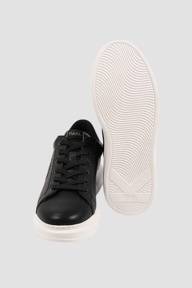 KARL LAGERFELD Чоловічі чорні кросівки KAPRI Maison Karl Tumble